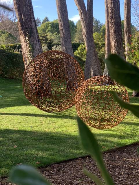 decoration exterieure jardin villa sculpture monaco