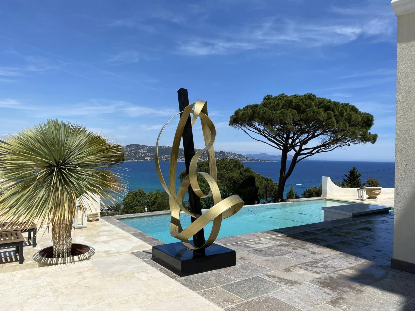 sculpture metal sur mesure artiste saint tropez var