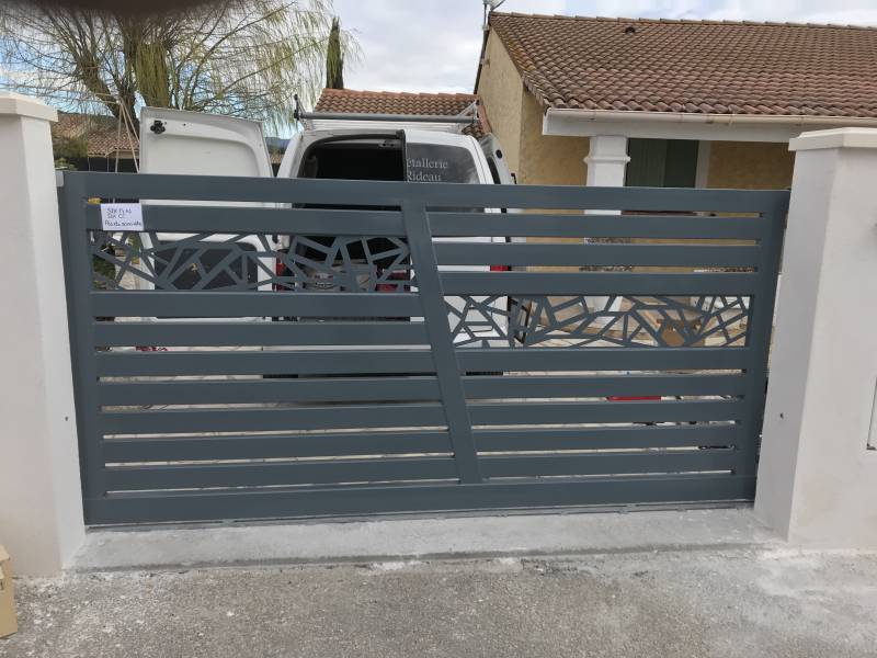 devis portail en metal sur mesure sainte maxime golfe de saint tropez 